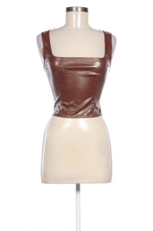 Damentop SHEIN, Größe XS, Farbe Braun, Preis 14,83 €