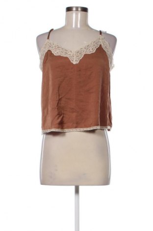 Top de femei Stradivarius, Mărime L, Culoare Maro, Preț 61,99 Lei