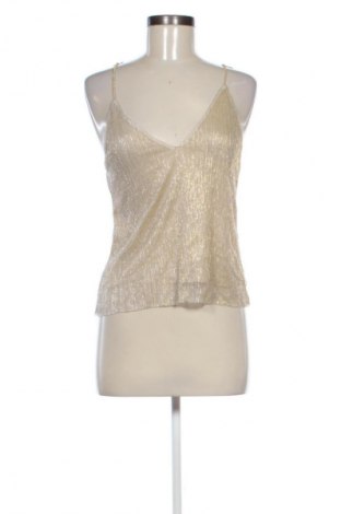 Дамски топ Zara, Размер S, Цвят Златист, Цена 20,99 лв.