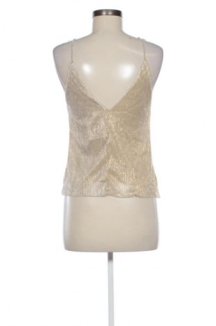 Дамски топ Zara, Размер S, Цвят Златист, Цена 20,99 лв.