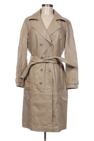 Дамско кожено палто Gipsy By Mauritius, Размер L, Цвят Бежов, Цена 504,99 лв.