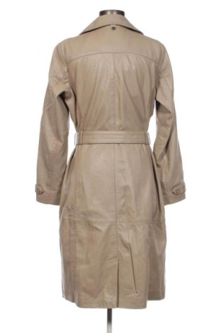 Дамско кожено палто Gipsy By Mauritius, Размер L, Цвят Бежов, Цена 504,99 лв.