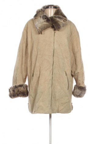 Damen Ledermantel Unbranded, Größe L, Farbe Beige, Preis 162,99 €