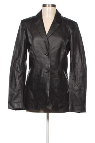 Női bőrdzseki Calvin Klein Jeans, Méret M, Szín Fekete, Ár 236 909 Ft