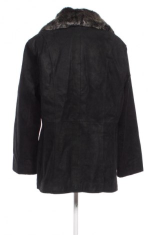 Γυναικείο δερμάτινο μπουφάν Canda, Μέγεθος XL, Χρώμα Μαύρο, Τιμή 50,00 €