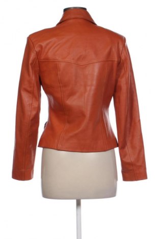 Damen Lederjacke Collection, Größe S, Farbe Orange, Preis 49,62 €