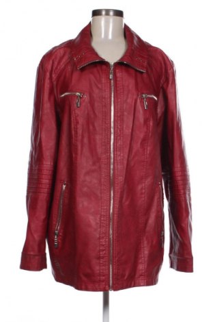 Dámska kožená bunda  Designer S, Veľkosť XXL, Farba Červená, Cena  30,00 €