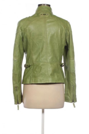 Γυναικείο δερμάτινο μπουφάν Gipsy, Μέγεθος L, Χρώμα Πράσινο, Τιμή 112,99 €