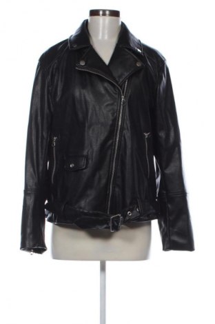 Damen Lederjacke H&M Divided, Größe M, Farbe Schwarz, Preis € 29,74