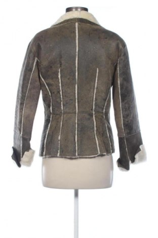 Damska kurtka skórzana Heine, Rozmiar S, Kolor Zielony, Cena 298,85 zł