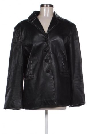 Γυναικείο δερμάτινο μπουφάν Joy, Μέγεθος XL, Χρώμα Μαύρο, Τιμή 44,99 €