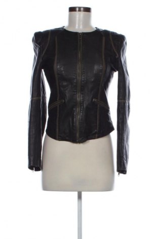 Damska kurtka skórzana Kookai, Rozmiar S, Kolor Brązowy, Cena 289,66 zł