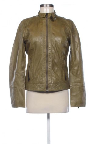 Dámska kožená bunda  Laura Di Sarpi, Veľkosť M, Farba Zelená, Cena  93,81 €
