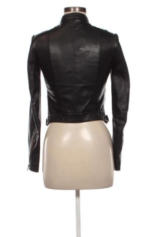 Damen Lederjacke Mango, Größe XS, Farbe Schwarz, Preis € 48,91