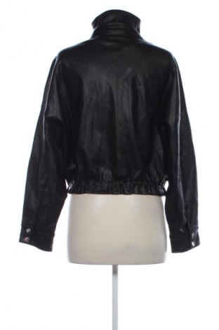 Geacă de piele pentru femei Mango, Mărime M, Culoare Negru, Preț 107,89 Lei