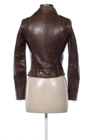 Dámska kožená bunda  Mango, Veľkosť XS, Farba Hnedá, Cena  41,98 €