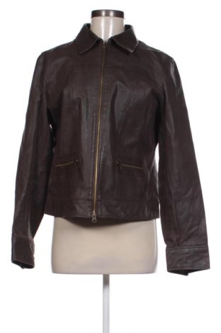 Damska kurtka skórzana Marie Philippe, Rozmiar XL, Kolor Brązowy, Cena 423,68 zł