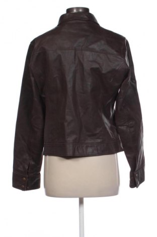 Damska kurtka skórzana Marie Philippe, Rozmiar XL, Kolor Brązowy, Cena 423,68 zł