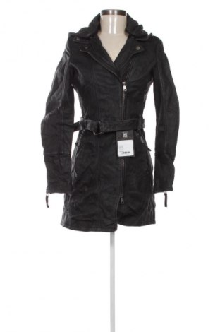 Γυναικείο δερμάτινο μπουφάν Mauritius, Μέγεθος S, Χρώμα Μαύρο, Τιμή 264,99 €
