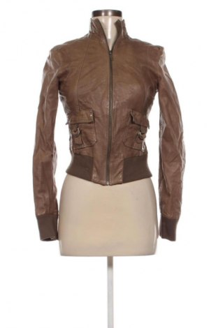 Dámska kožená bunda  Mexx, Veľkosť XS, Farba Hnedá, Cena  82,95 €