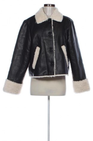 Geacă de piele pentru femei NA-KD, Mărime M, Culoare Negru, Preț 164,63 Lei