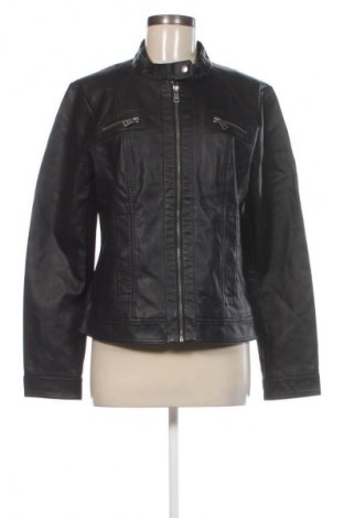 Дамско кожено яке ONLY, Размер L, Цвят Черен, Цена 93,99 лв.