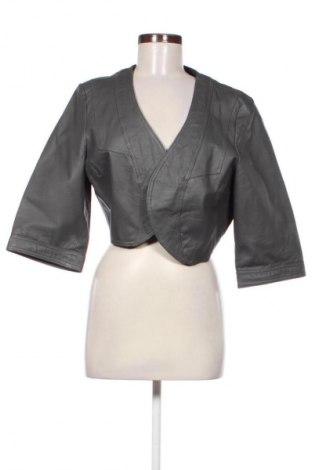 Damen Lederjacke Paprika, Größe XXL, Farbe Grau, Preis € 31,68