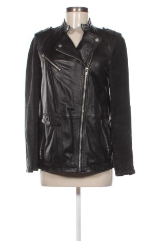 Dámska kožená bunda  Pull&Bear, Veľkosť M, Farba Čierna, Cena  49,57 €