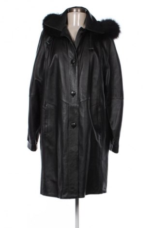 Γυναικείο δερμάτινο μπουφάν Unbranded, Μέγεθος L, Χρώμα Μαύρο, Τιμή 32,99 €