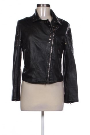 Damen Lederjacke Unbranded, Größe M, Farbe Schwarz, Preis 49,62 €