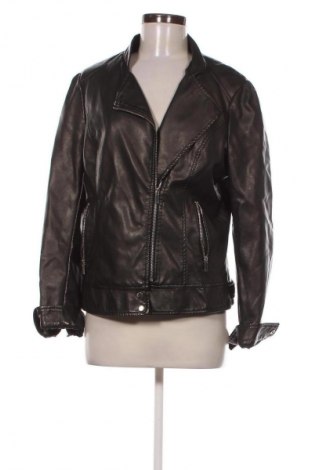 Дамско кожено яке Unbranded, Размер L, Цвят Черен, Цена 85,65 лв.
