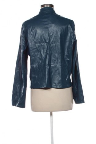Дамско кожено яке Unbranded, Размер M, Цвят Син, Цена 58,00 лв.