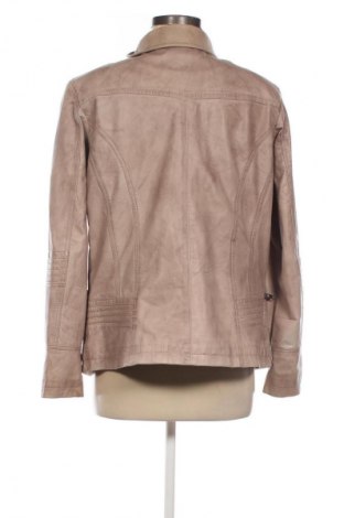 Дамско кожено яке Yessica, Размер XL, Цвят Бежов, Цена 99,99 лв.