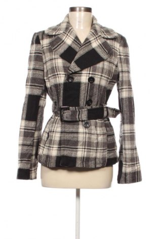 Damenmantel Bershka, Größe L, Farbe Mehrfarbig, Preis 24,99 €