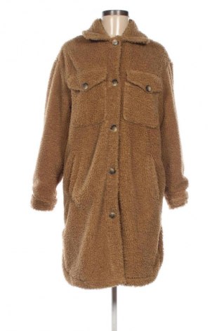 Dámský kabát  Bershka, Velikost M, Barva Hnědá, Cena  734,00 Kč