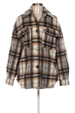 Damenmantel Bershka, Größe XS, Farbe Mehrfarbig, Preis 43,99 €