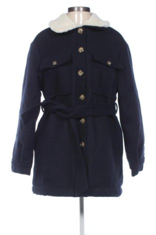 Damski płaszcz Camaieu, Rozmiar S, Kolor Niebieski, Cena 321,47 zł
