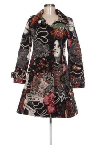 Damski płaszcz Desigual, Rozmiar M, Kolor Kolorowy, Cena 347,06 zł