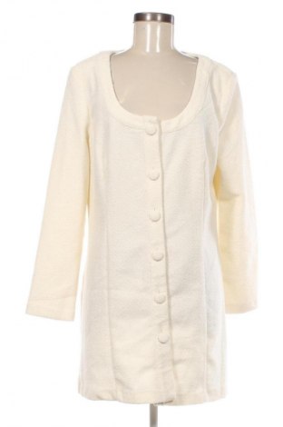 Palton de femei H&M, Mărime L, Culoare Alb, Preț 194,38 Lei