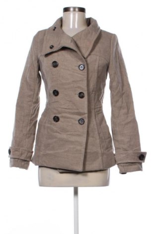 Дамско палто H&M, Размер XS, Цвят Бежов, Цена 69,99 лв.