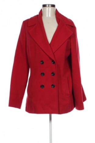 Dámský kabát  Montego, Velikost XL, Barva Červená, Cena  259,00 Kč