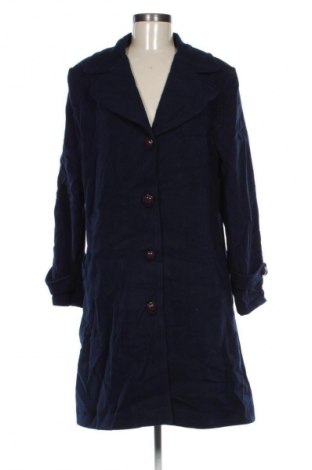 Дамско палто Mrs & Hugs, Размер S, Цвят Син, Цена 184,99 лв.