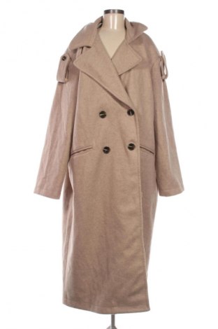 Dámský kabát  Nasty Gal, Velikost XXL, Barva Béžová, Cena  1 213,00 Kč