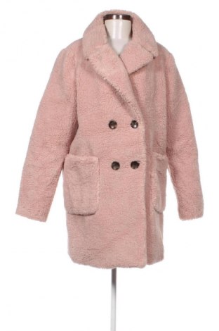 Дамско палто New Look, Размер L, Цвят Розов, Цена 37,99 лв.