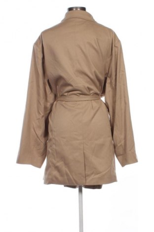 Damenmantel ONLY Carmakoma, Größe 3XL, Farbe Beige, Preis 71,99 €