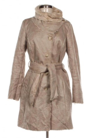 Damski płaszcz Promod, Rozmiar S, Kolor Beżowy, Cena 227,99 zł