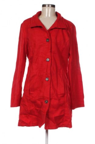 Damski płaszcz SHEIN, Rozmiar L, Kolor Czerwony, Cena 68,99 zł