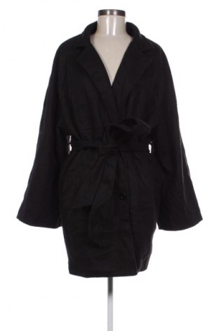 Γυναικείο παλτό SHEIN, Μέγεθος XXL, Χρώμα Μαύρο, Τιμή 33,99 €