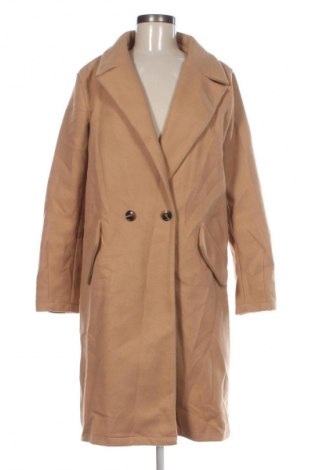 Γυναικείο παλτό SHEIN, Μέγεθος L, Χρώμα  Μπέζ, Τιμή 16,99 €