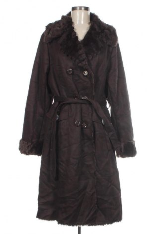 Palton de femei Sarah Kern, Mărime XL, Culoare Maro, Preț 309,99 Lei